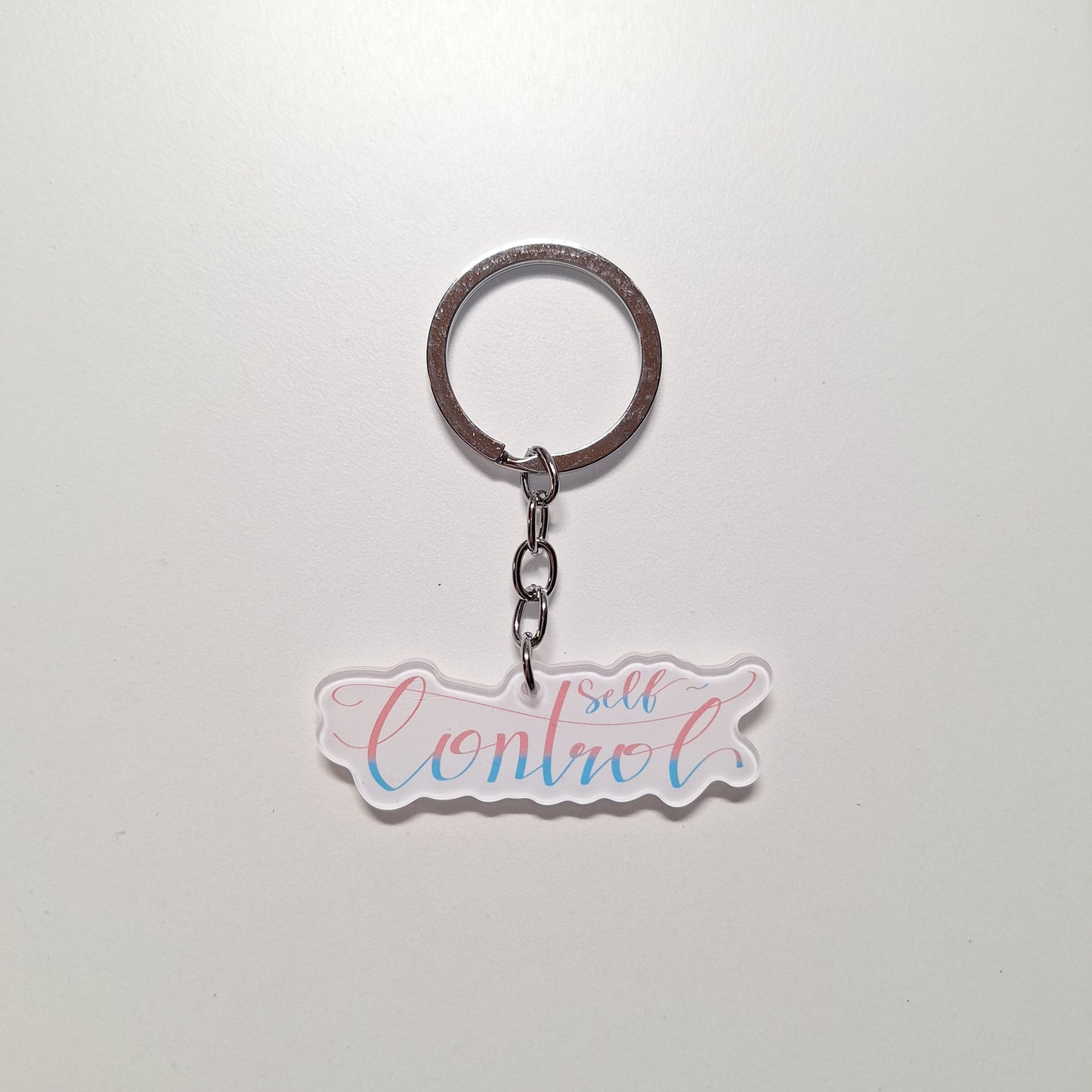 Self-Control Key Chain
