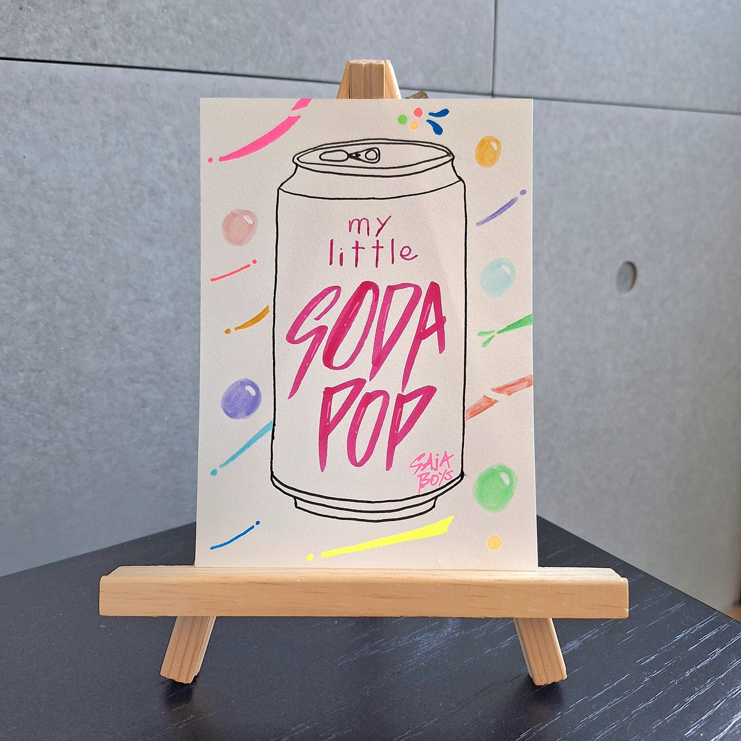 SODA POP Post Card