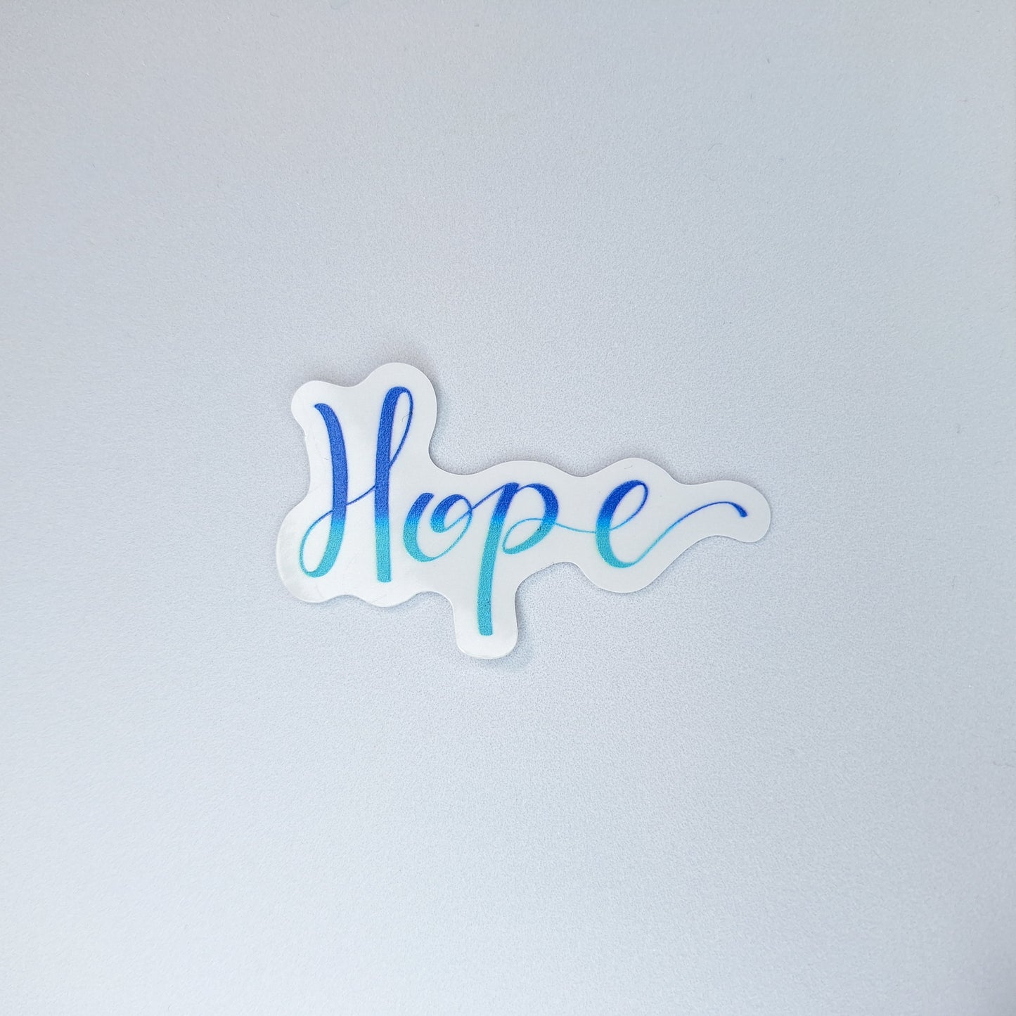 Hope Clear PVC Sticker
