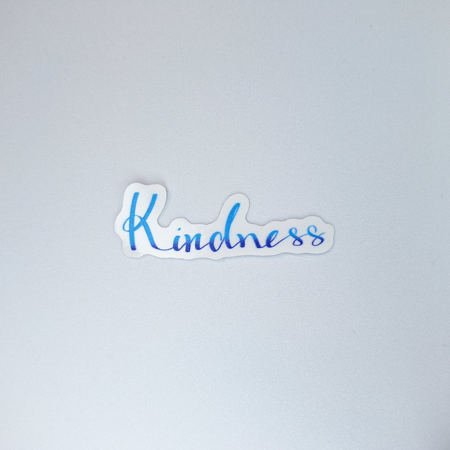 Kindness Clear PVC Sticker