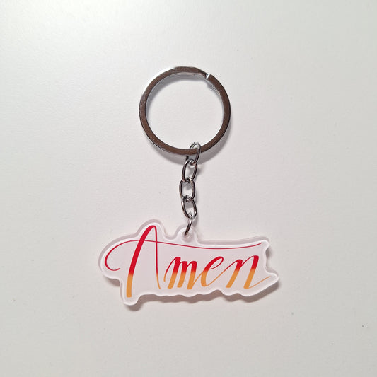 Amen Key Chain