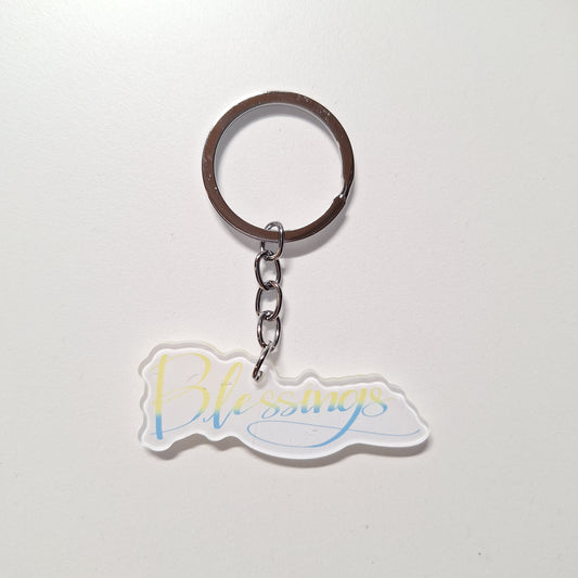 Blessings Key Chain