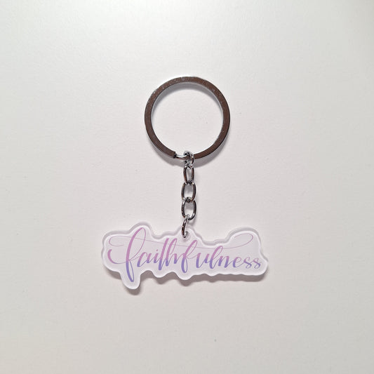 Faithfulness Key Chain