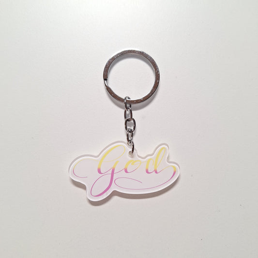 God Key Chain