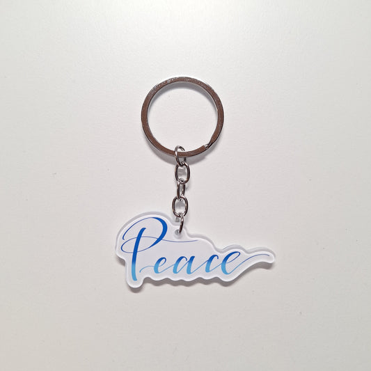 Peace Key Chain