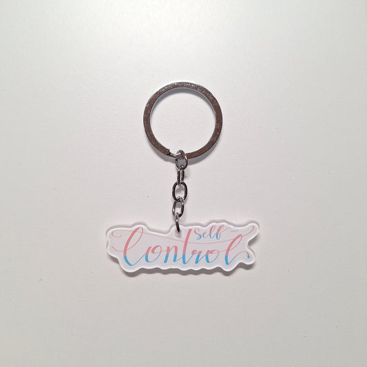 Self-Control Key Chain