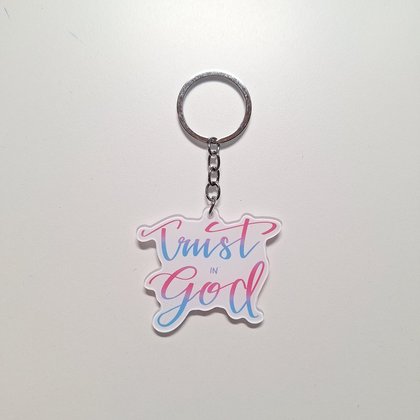 Trust in God Key Chain