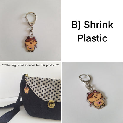 HammieWoods Handmade Keychain