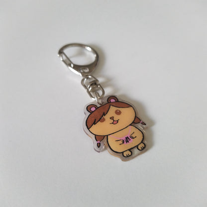 HammieWoods Handmade Keychain